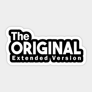 The Original Extended Version Music Album Song Genre Matching Family Sticker